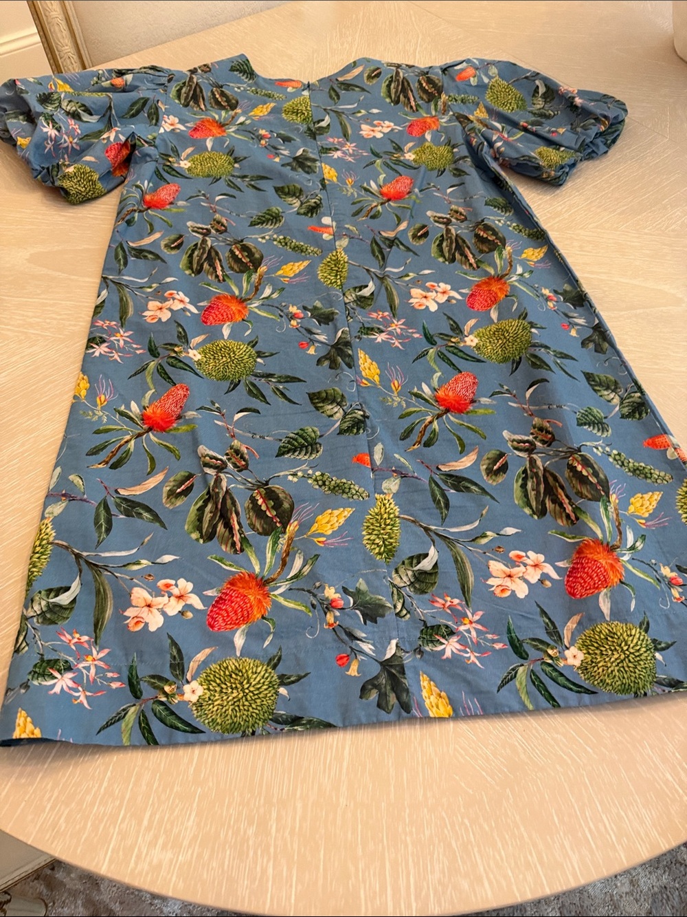 Olivia James The Label Blue Louisa Dress - Picture 5 of 5